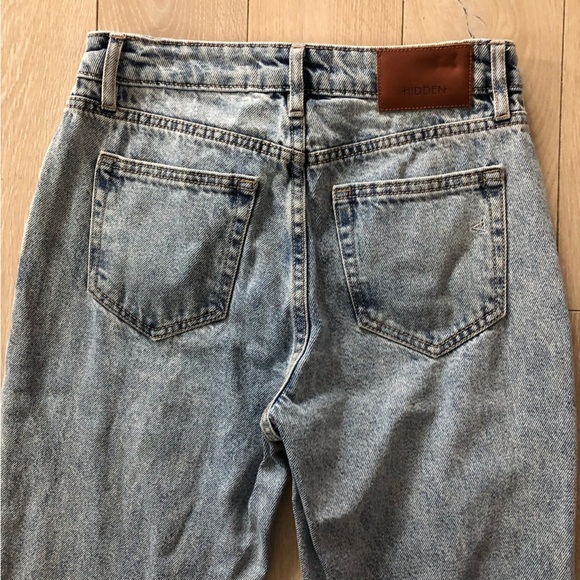 Hidden Los Angeles Mom Jeans Light Wash Size 25 - Picture 10 of 13